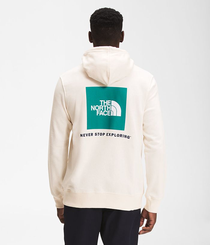 Sudadera Con Capucha The North Face Hombre Box Nse Pullover - Colombia EWHPZM268 - Blancas